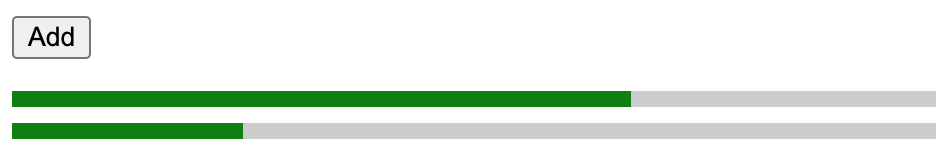 Progress Bars Example